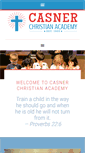 Mobile Screenshot of casnerchristian.org